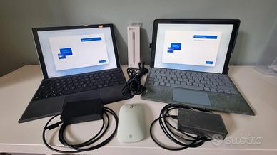 2x Surface Pro 7 i7/16GB/256GB + Penna + Tastiere