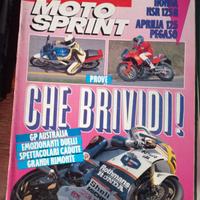 Rivista MOTOSPRINT numero 15 del 1989