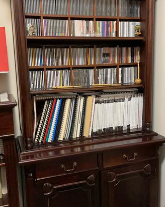 Credenza Libreria legno massello