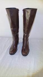 Stivali in vera pelle Marrone   tg.38