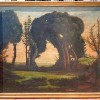 Olio su tela di turi leonardi pittore cuotato