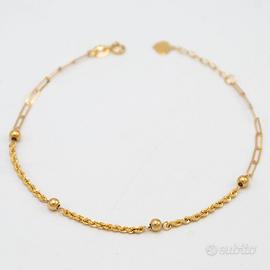 Bracciale in oro giallo 18 kt E.39