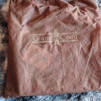 Borsa in pelle portadocumenti Nuova con etichetta 