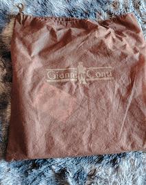 Borsa in pelle portadocumenti Nuova con etichetta 