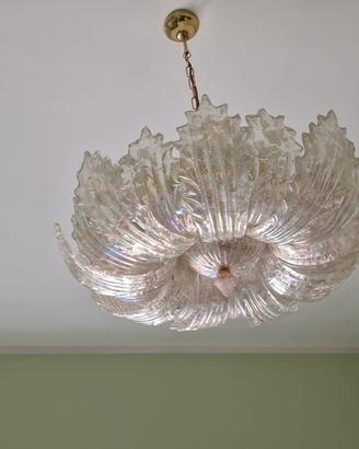 Lampadario in vetro di Murano