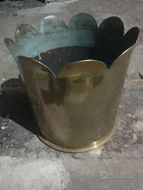 bossolo tedesco lavorato da 21 cm ww1