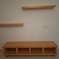 Scaffale lack con mensole a scomparsa lack