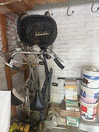 Bicicletta da città vintage Unica con cestino