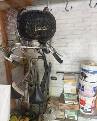 Bicicletta da città vintage Unica con cestino