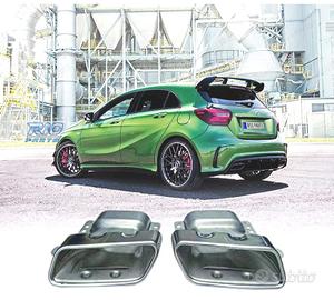 TERMINALI SCARICO MERCEDES AMG W176 13-18 CLA W117