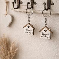 Portachiavi personalizzato casa