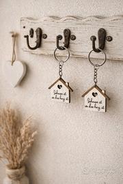 Portachiavi personalizzato casa