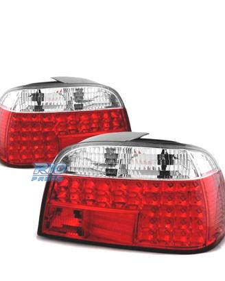FANALI A LED BMW E38 94-01 ROSSO CRISTALLO