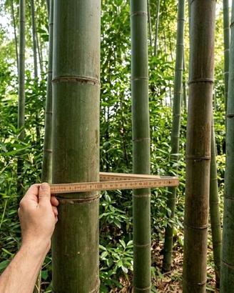 Canne di Bambù MOSO Gigante mature Taglio e Ritiro