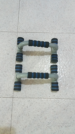 Maniglie piegamenti sulle braccia fitness