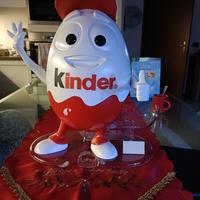 omino Kinder  espositore