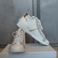 Scarpe bianche e oro Sheen n. 37 nuove mai usate 