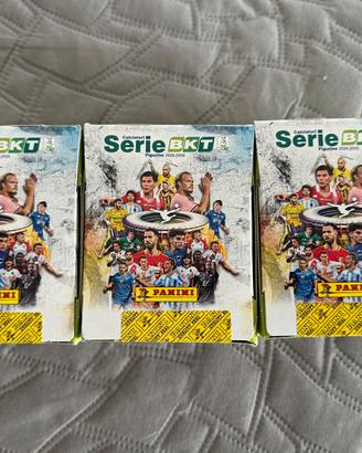 Lotto 3 box sigillati Panini Calciatori Serie B