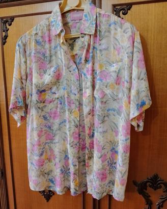 Camicia a fantasia floreale 