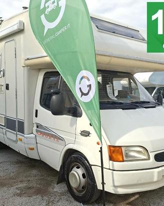 CAMPER ELNAGH FORD MANSARDATO 6 POSTI DINETTE POST