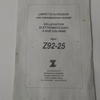 Sollevatore ponte auto zavagli
