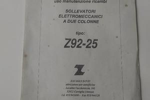 Sollevatore ponte auto zavagli