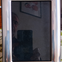 CORNICE PORTAFOTO ARGENTO  PATERNA E LIVI