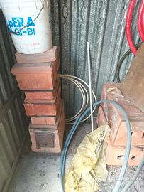 6 stufe terracotta varie misure