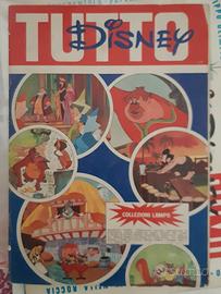 Raro Album TUTTO DISNEY Ed. Lampo 1974 completo