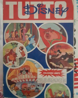 Raro Album TUTTO DISNEY Ed. Lampo 1974 completo