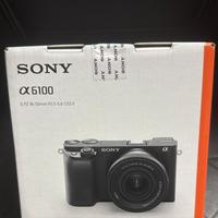 FOTOCAMERA  SONY ALPHA 6100 + obiettivo 16-50