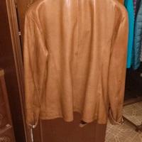 giubbo in pelle marca Le sorelle