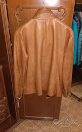 giubbo in pelle marca Le sorelle