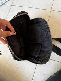 Tracolla piquadro pelle