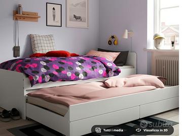 Letti ikea praticamente nuovi
