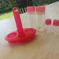 set oliera in vetro