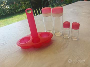 set oliera in vetro