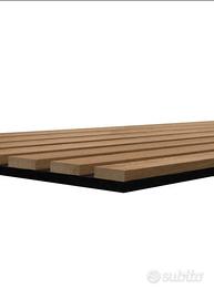 2 Pannelli decorativi rovere 260x30 + 3 pann 60x60