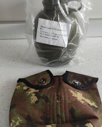 borraccia in plastica esercito 