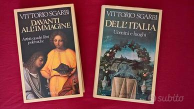 V. Sgarbi: "Davanti all'Immagine" e "Dell'Italia"