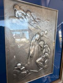 Bassorilievo “Sacra Famiglia” di Enzo Sernesi