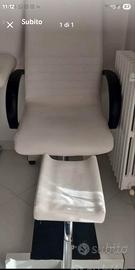 sedia pedicure e lettino
