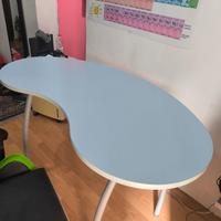 scrivania a doppia goccia