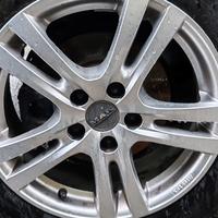 cerchi 16" +gomme Michelin Alpine Peugeot 308