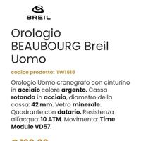 OROLOGIO UOMO BREIL