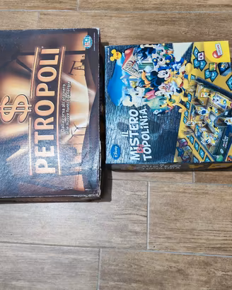 Lotto 2 Giochi Vintage: Petropoli e Topolinia