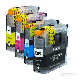 34 cartucce LC 223 Brother  compatibili