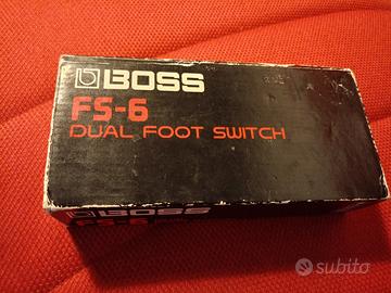  pedale dual switch Boss FS6