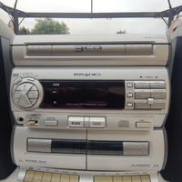 Stereo Irradio con Lettore CD radio e cassette 