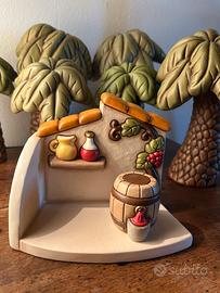 🍇Thun presepe Bottega del Vino nuova con scatola🍇